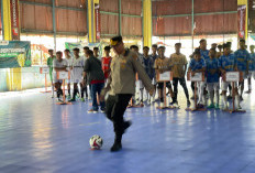 Kapolres Mojokerto Kota Buka Turnamen Futsal Antar Pelajar PWI Mojokerto Cup 2026