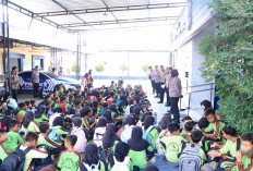 Tak Takut Polisi, 300 Siswa SDN 1 Karangasri Kenal Lebih Dekat Dunia Kepolisian