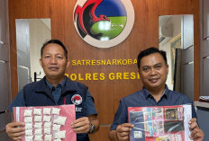 Polisi Bekuk Pengedar Pil Dobel L di Jalan Gubernur Suryo Gresik, 1.169 Butir Diamankan