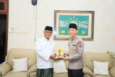 Jelang Pindah Tugas ke Mabes Polri, AKBP Anggi Saputra Ibrahim Silaturahmi ke Ponpes Al Amien