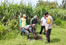 Peringati Hari Juang TNI AD 2025, Koramil 02/Pesantren Tanam 1.500 Pohon