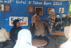 Lewat Pertunjukan Wayang, Kapolsek Kediri Kota Ajak Pemuda Berkegiatan Positif Sambut Tahun Baru