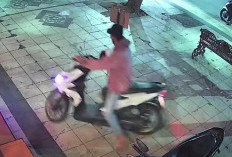 Motor Karyawan Rumah Makan Emados Embong Malang Dicuri, Aksi Pelaku Terekam CCTV