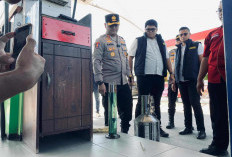 Arus Mudik Lebaran, Polres Gresik Sidak SPBU Pastikan Keamanan Stok dan Kualitas BBM