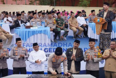 Kapolres Bojonegoro Safari Ramadan dan Resmikan Gedung Baru Polsek Bojonegoro Kota