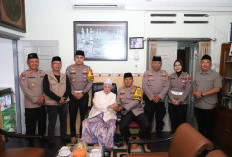 Jelang Ramadan, Kapolres Kediri Sowan ke Pimpinan Ponpes Lirboyo