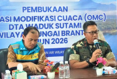 Lanud Abd Saleh Dukung Modifikasi Cuaca Waduk Sutami, Jaga Pasokan Air