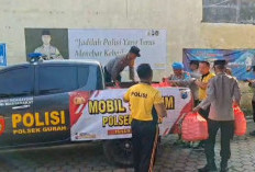 Mobil Senyum Polsek Gurah Menyapa Masyarakat untuk Berbagi
