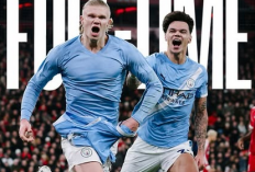 Haaland Jadi Penentu, Manchester City Bangkit Dramatis dan Jaga Asa Juara