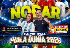 Nobar Semifinal Piala Dunia 2026 di Lumajang, Ratusan Doorprize Disiapkan