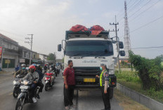 Polisi Mulai Kenakan Tilang Truk Galian C yang Tak Patuhi Jam Operasional di Gresik