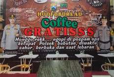 Mudik Asyik di Pasar Turi: Polsek Bubutan Sediakan 'Hoofdbureau Coffee' Gratis untuk Pemudik