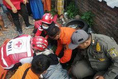 Tak Dengar Suara Kereta Saat Pilah Sampah, Lansia di Bubutan Surabaya Patah Kaki Usai Tersambar KA Barang