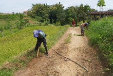 Tahap Awal Pengaspalan, Satgas TMMD Bersihkan dan Lebarkan Jalan