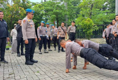 Wakapolres Pimpin Gaktibplin, Polres Nganjuk Perketat Pengawasan Internal