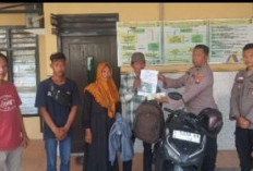 Motor Temuan di Halaman Sekolah Kembangbahu Diserahkan ke Keluarga Pemilik Asal Tuban