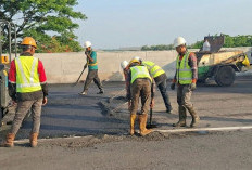 Jelang Lebaran 1447 H, Perbaikan Titik Rawan Tol Surabaya-Mojokerto Dikebut