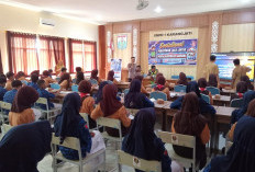 Polsek Karangjati Edukasi Pelajar SMPN 1 Ngawi Waspada Bahaya Narkoba dan Tertib Berlalu Lintas
