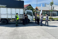 Patroli Dialogis Polres Ngawi di Rest Area 575, Amankan Lebaran Pertama Pemudik