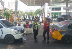 Polsek Mulyorejo Intensifkan Patroli KRYD, Pantau Keamanan SPBU Mulyosari