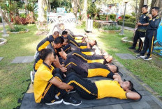 Jaga Kondisi Tetap Prima, Polres Ngawi Gelar Tes Kesamaptaan Jasmani