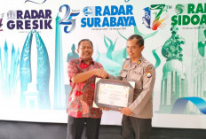 Dedikasi Jaga Kondusivitas Sidoarjo, Kapolresta Kombes Pol Christian Tobing Terima Penghargaan Prestisius