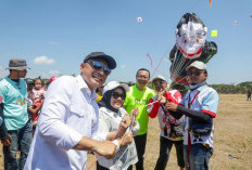 Layang-Layang Punakawan Jadi Primadona Surabaya Kite Festival 2026, Diikuti Peserta Mancanegara