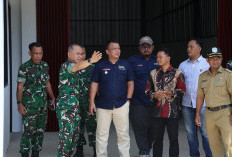 Dandim 0812 Lamongan Dampingi Wadirut PT Agrinas Pangan Nusantara Tinjau Kesiapan KDKMP di Tiga Lokasi