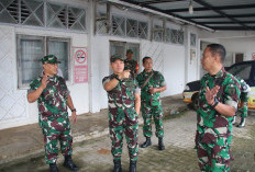 Asrendam V/Brawijaya Tinjau Lokasi Rencana Pembangunan Yon TP di Sumenep