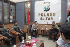 Kapolres Blitar Audiensi dengan HIPAKAD, Perkuat Sinergi Jaga Kamtibmas