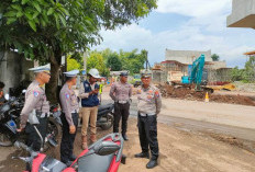 Satlantas Polres Kediri Kota Survei Pengalihan Arus Lalin Terkait Proyek Tol Bandara Dhoho