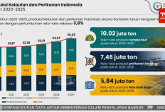Ekspor Produk Perikanan RI Capai 6,27 Miliar Dolar AS pada 2025