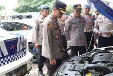 Sambut Operasi Ketupat Semeru 2026, Kapolresta Banyuwangi Cek Kendaraan Dinas