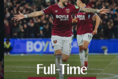 West Ham Menggila! Hajar Wolves 4-0, Spurs Terlempar ke Zona Degradasi