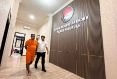 Satreskoba Polres Pasuruan Tangkap Pengedar Sabu di Bangil, Sita Barang Bukti 32 Poket