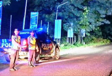 Cegah Aksi Bandit Jalanan, Polsek Sukolilo Gelar Patroli Sisir Jalan Akses Jembatan Suramadu
