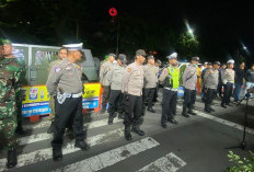 Kapolsek Simokerto Pantau Persiapan Pengamanan Pos Pam Gembong Jaga Kenyamanan Warga