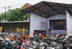 Bazar Ranmor Polrestabes Surabaya, 117 Kendaraan Sitaan Kembali ke Pemilik Sah