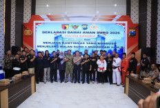 Deklarasi Aman Suro 2026, Sinergi Polri dan Perguruan Silat Jaga Kediri Tetap Damai