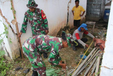 Satgas TMMD 127 Kodim 0827/Sumenep Ukur Lokasi Pembangunan MCK di Desa Mandala