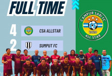CSA Allstar Menang 4-2 atas Sumput FC, Bukti Kekompakan dan Semangat Olahraga Sehat