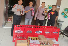 Cepat Tindak Lanjuti Laporan Warga, Polres Jombang Sita Ratusan Botol Miras dari Wonosalam