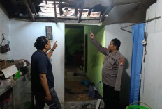 Balon Udara Meledak di Atap Rumah Warga Kebomas Gresik, Dua Penghuni Terluka