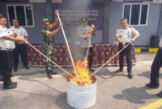 Lapas Jember Musnahkan Barang Terlarang Hasil Sitaan Juli - Oktober 2026