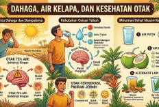 Dahaga,  Air Kelapa,  dan Kesehatan Otak