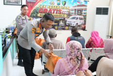 Hari Bhayangkara Ke-80, Polresta Sidoarjo Beri Layanan Kesehatan Gratis dan Baksos Bagi Difabel