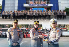 Kapolres Bojonegoro Pimpin Apel Hari Lalu Lintas Bhayangkara Ke-71