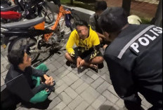 Polisi Bubarkan Balap Liar di Manyar Gresik, 5 Pemuda dan 4 Motor Diamankan