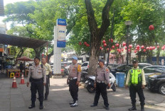 Tingkatkan Kewaspadaan di G-Walk Citraland, Polsek Lakarsantri Gelar Patroli Kota Presisi