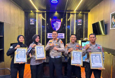 Raih Prestasi Kapolda Cup 2026, Atlet Judo Polres Ngawi Terima Reward dari Kasat Lantas